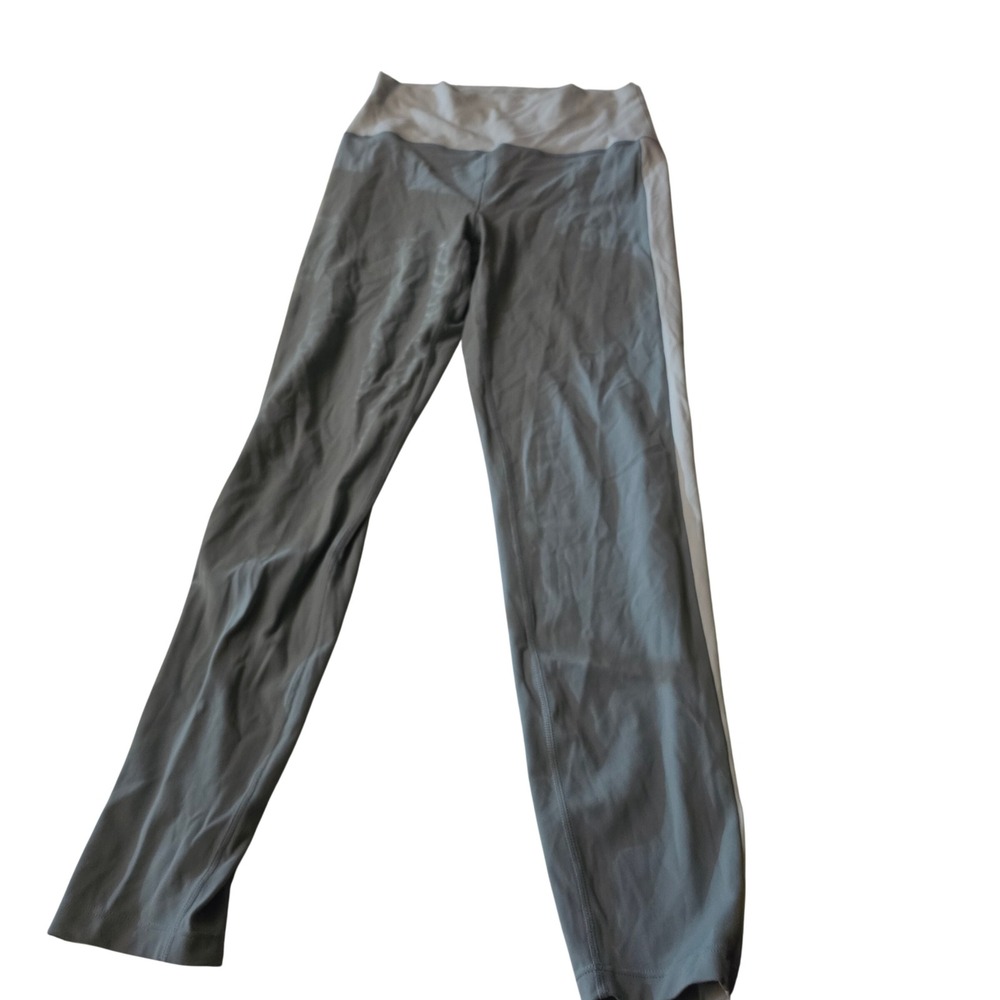 Old Navy Active StudioSmooth Extra High-Rise Leggings Blue Gray Colorblock M